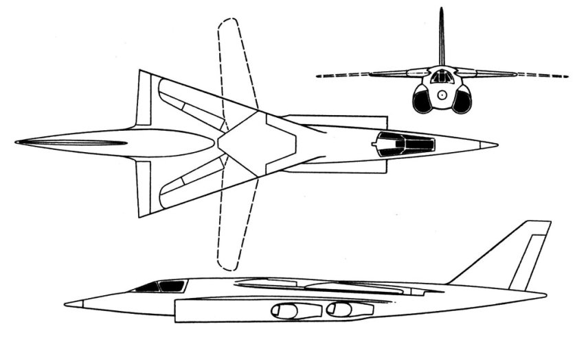 Самолет эскиз