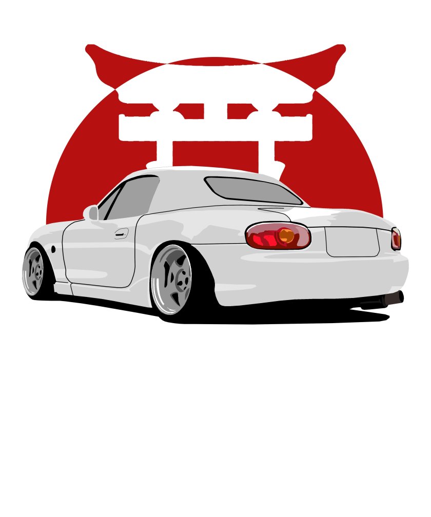 Рисунки японских машин