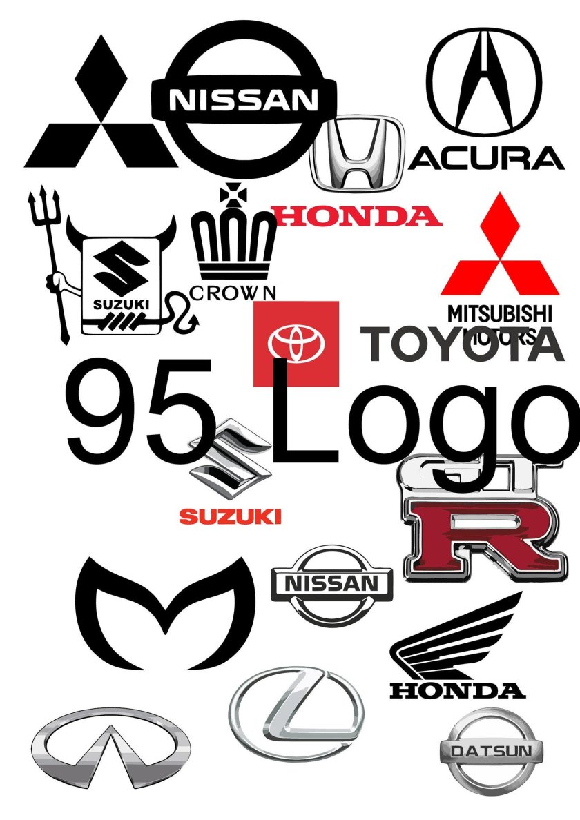 Логотипы японских машин