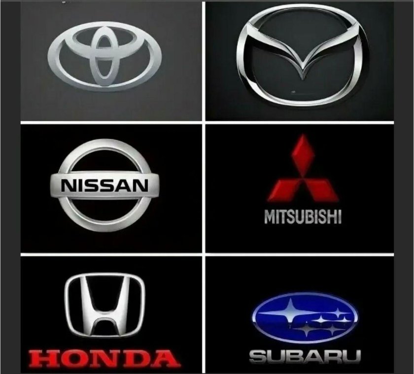 Японские марки машин