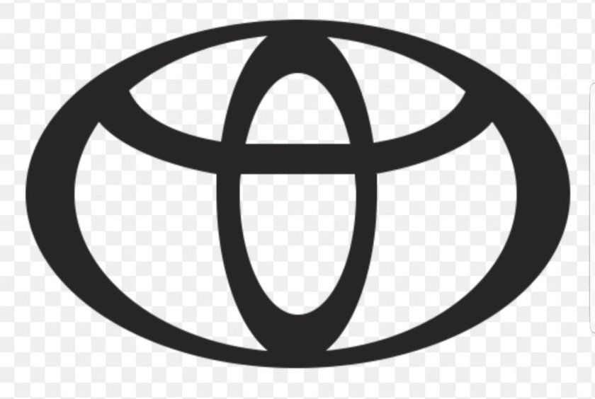 Тойота лого вектор