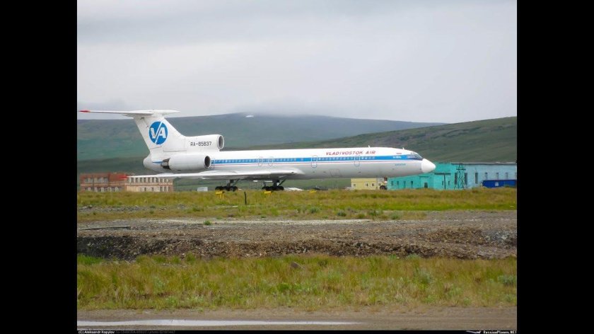Аэропорт Певек ту-154м