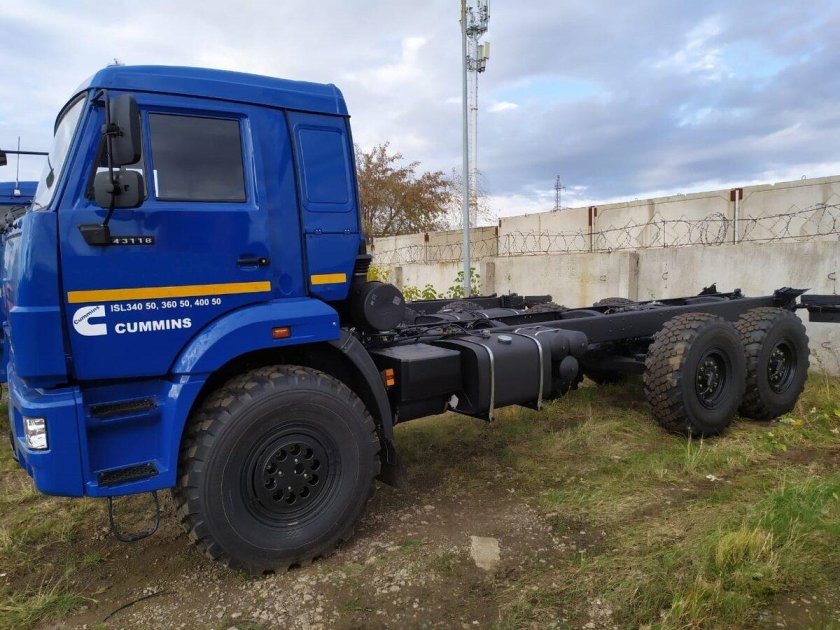 Шасси КАМАЗ 43118-3090-76 RR