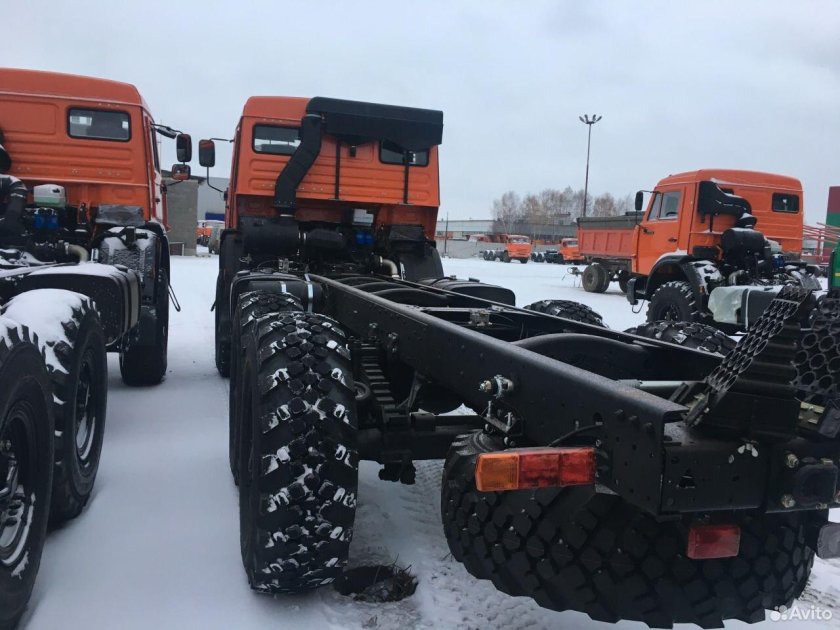 КАМАЗ 4310 седельный тягач
