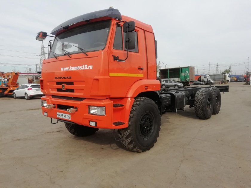 Седельный тягач камаз 53504-6030-50