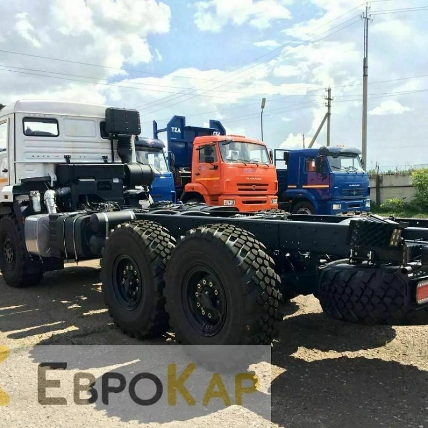 Седельный тягач камаз 53504