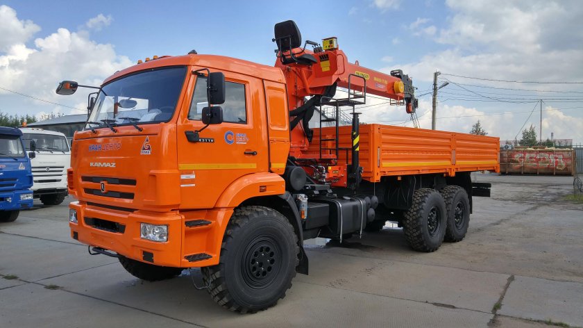 КАМАЗ 43118 С КМУ ИТ 150