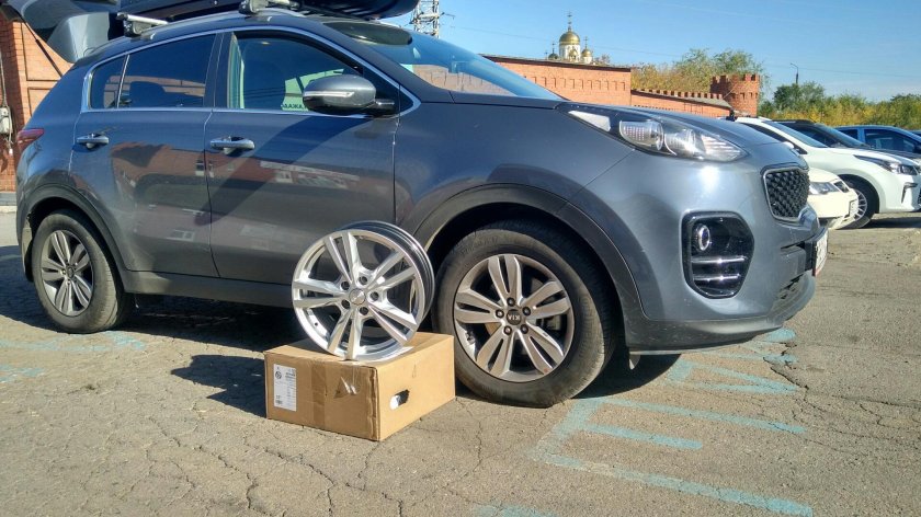 Диски Kia Sportage 4 r17