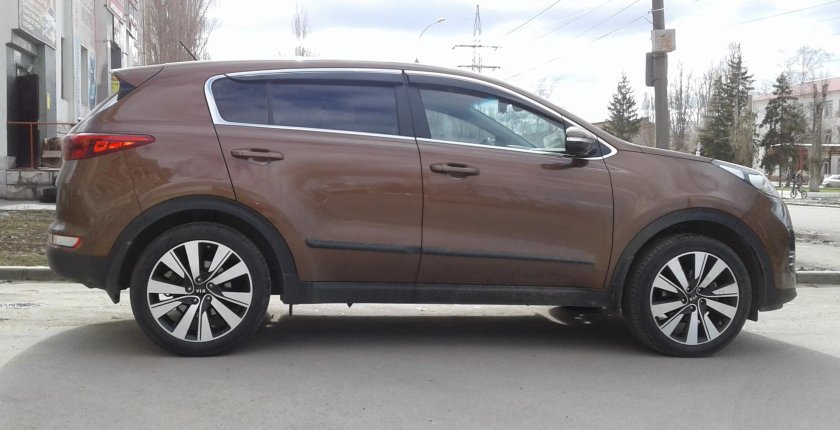 Диски r18 Kia Sportage 4