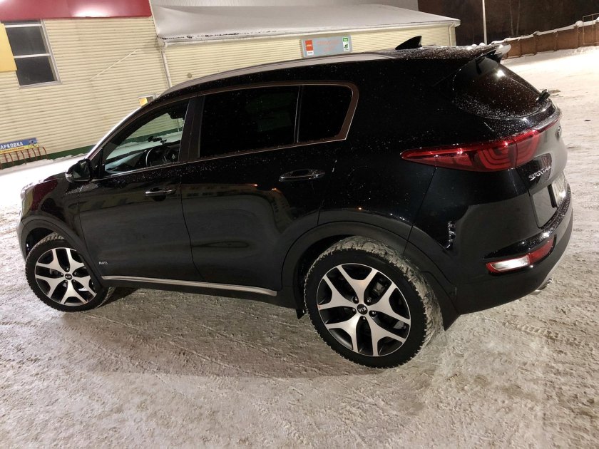 Кия Спортейдж 4 на 19 дисках