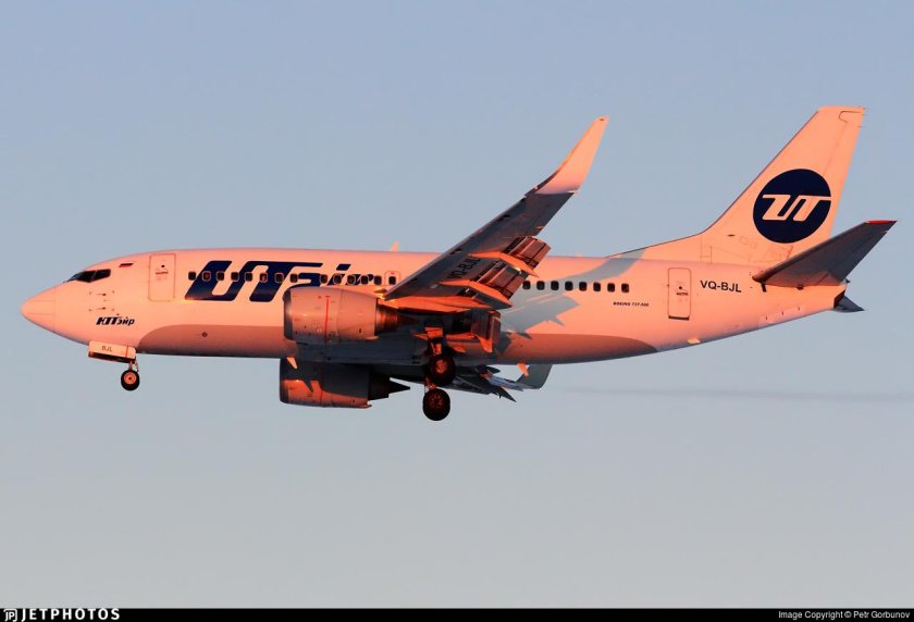 Самолеты ютэйр