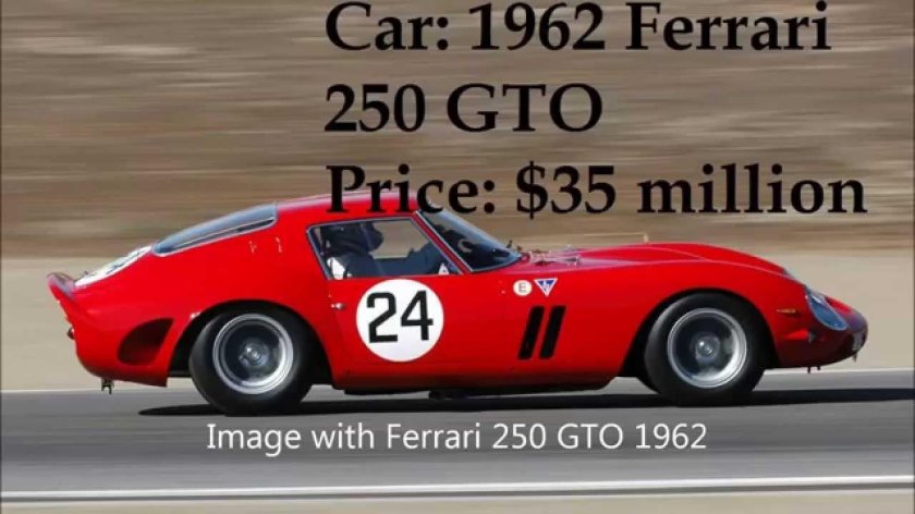 Ferrari 250 GTO 1962 года