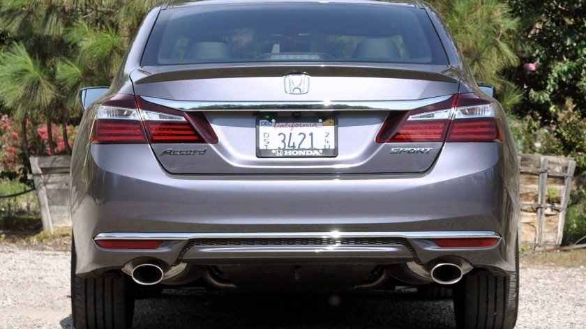 Hyundai Sonata 2016 сзади