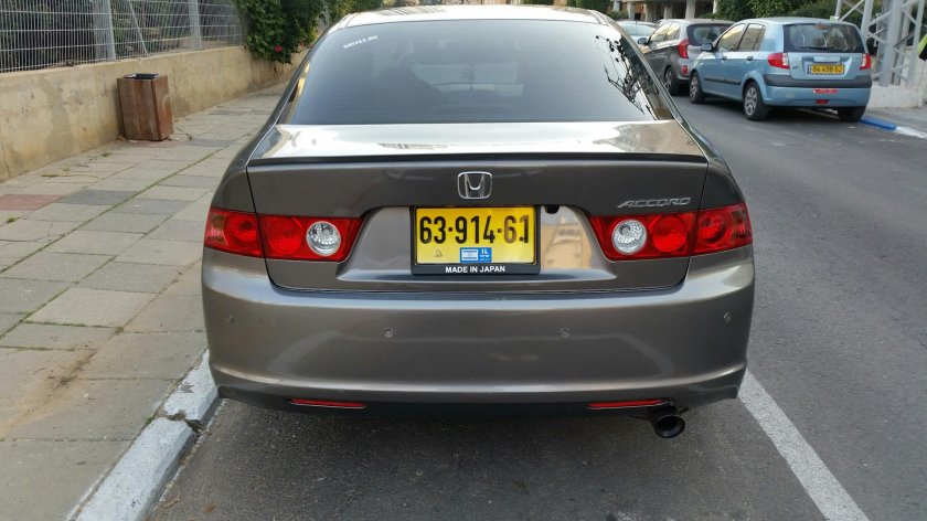Honda Accord 2007 сзади