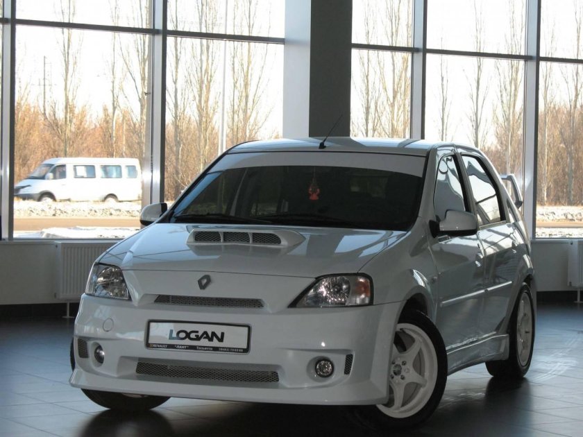 Обвес на Рено Логан 1