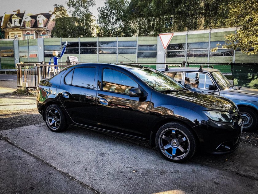 Занижение Рено Логан 2