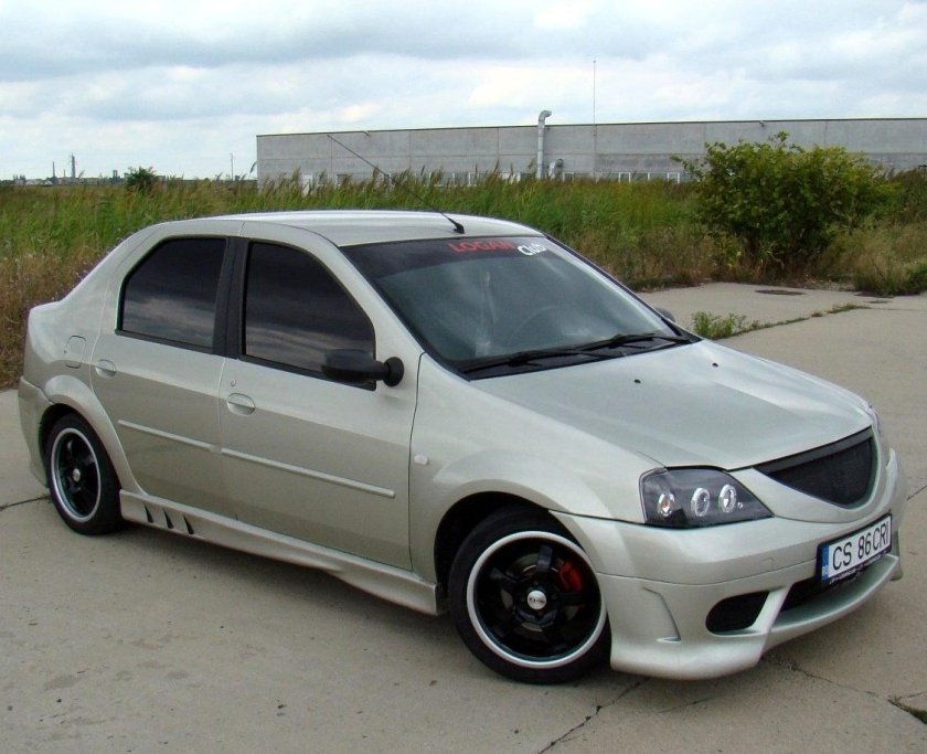 Обвес на Рено Логан 1