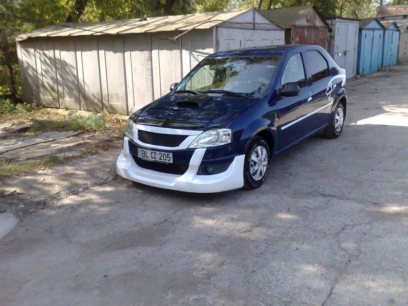 Обвес на Рено Логан 1