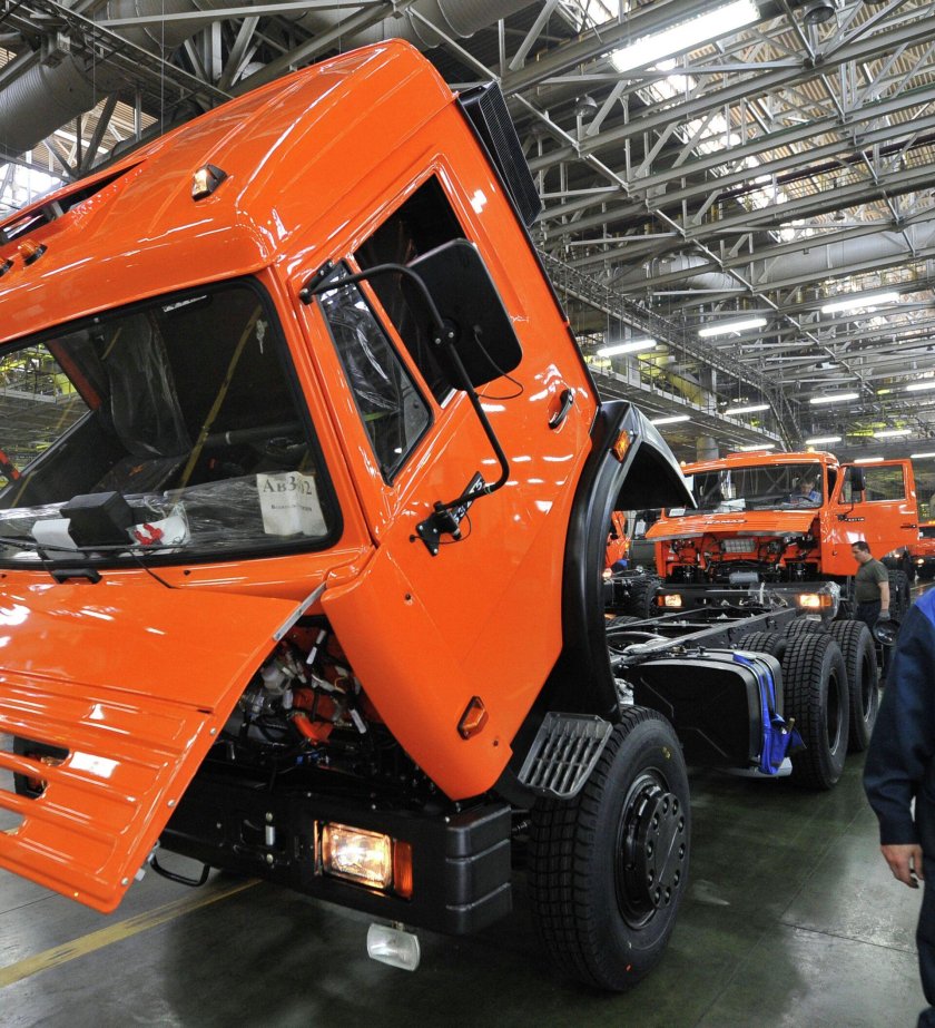 КАМАЗ В Европе