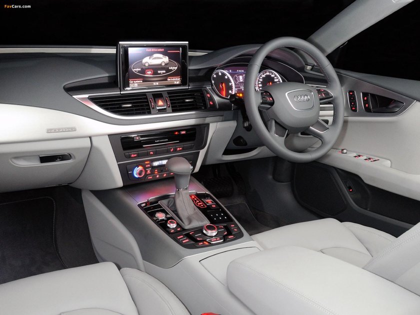 Audi a7 Sportback 2010 салон