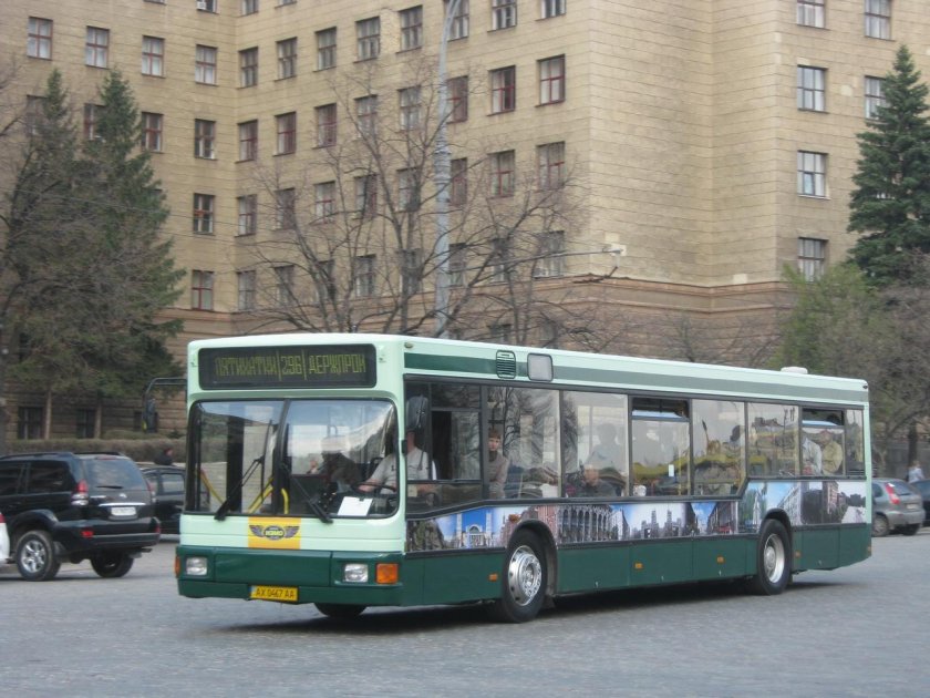 Автобус ман 90х