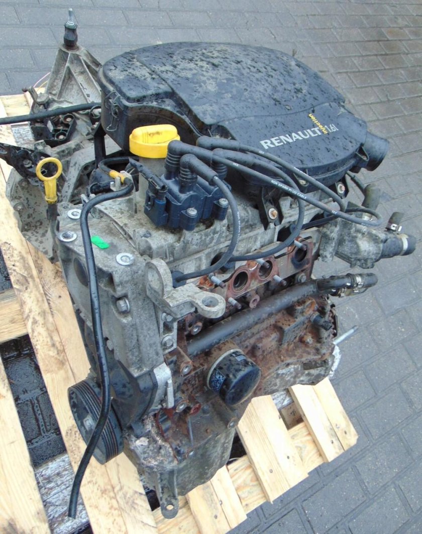 Двигатель Logan 1.6 8v