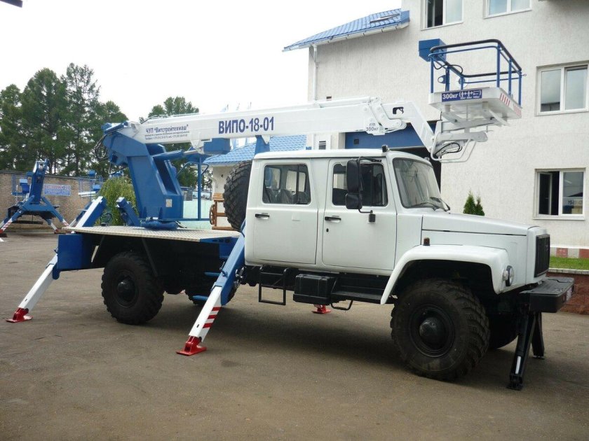 Автогидроподъемник ВИПО-18-01 на шасси ГАЗ-33088 (4х4)
