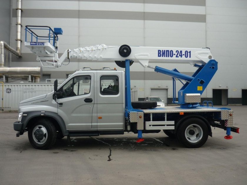 Автогидроподъёмник випо-18-01 на шасси газ с42а43