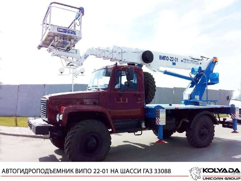 Автогидроподъемник ВИПО-22-01