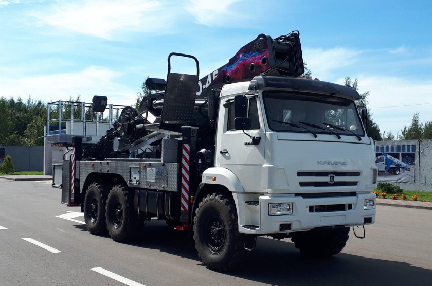 Автовышка КАМАЗ 43118