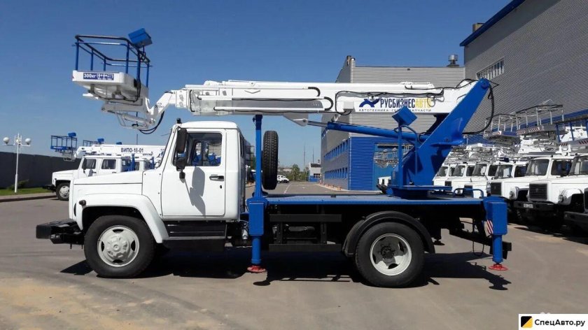 Автогидроподъемник випо-18-01 газ 3309