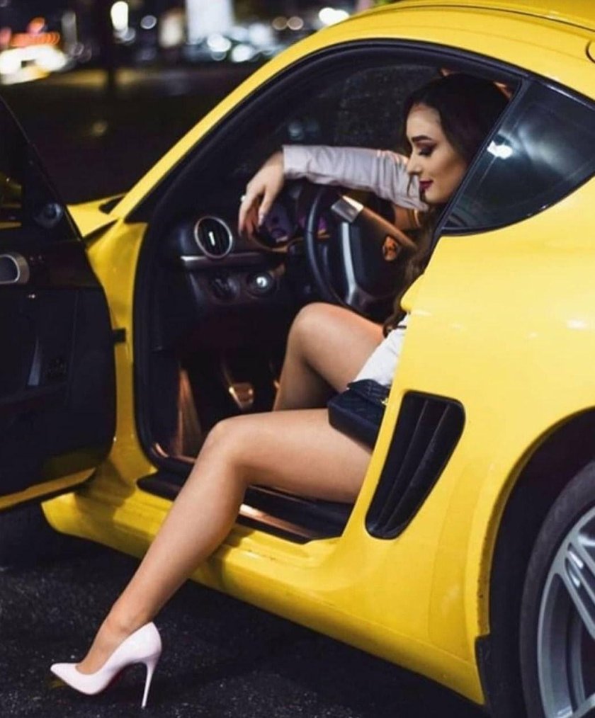 Фотосессия с машиной