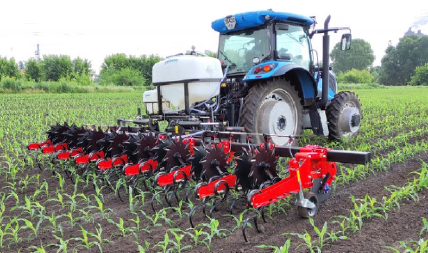 Внесение жидких удобрений