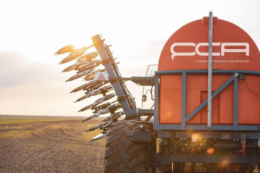 Почвенный инъектор для жидких удобрений