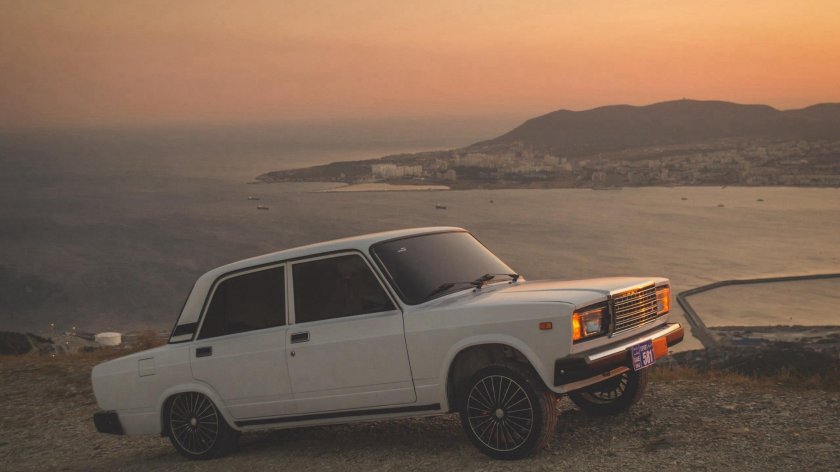 Azelow ваз 2107 белая