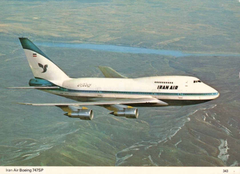 Boeing 747sp Iran Air
