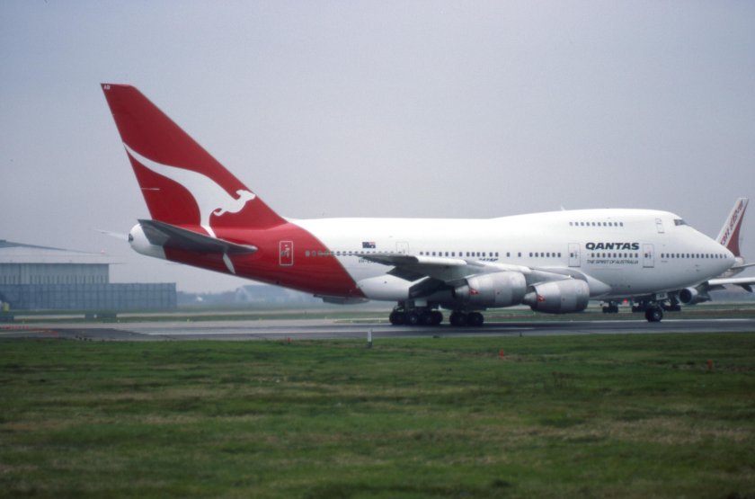 Qantas b747