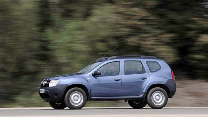 Renault Duster синий