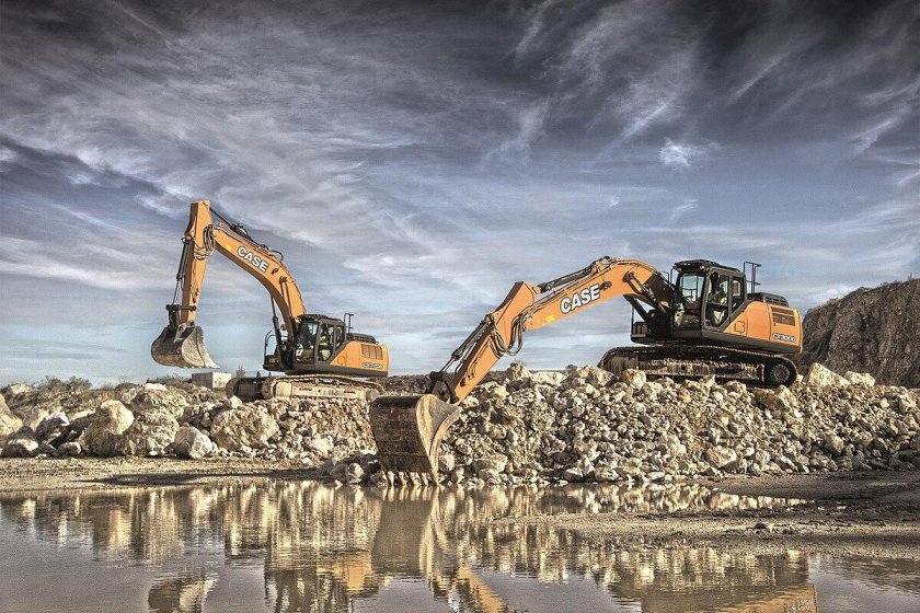 Экскаватор Case 470