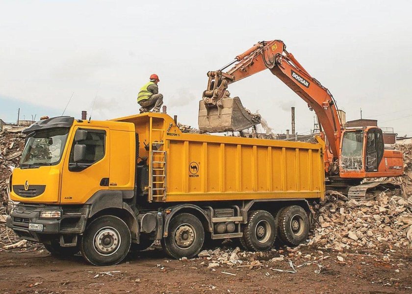 Вывоз строительного мусора