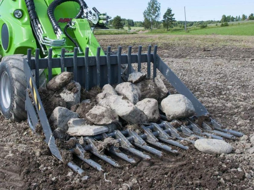 Уборка камней