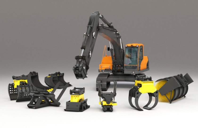 Тилтротатор для экскаватора Engcon