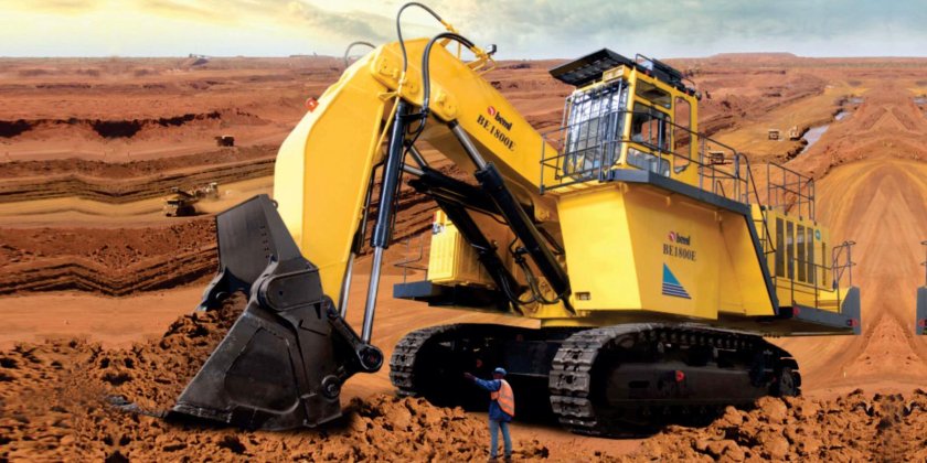 BEML экскаватор