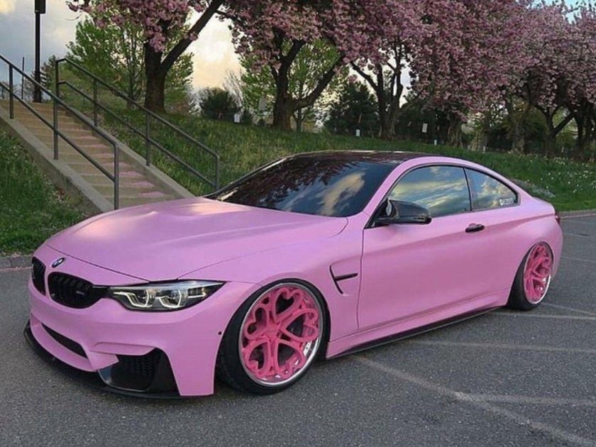 BMW m3 Pink
