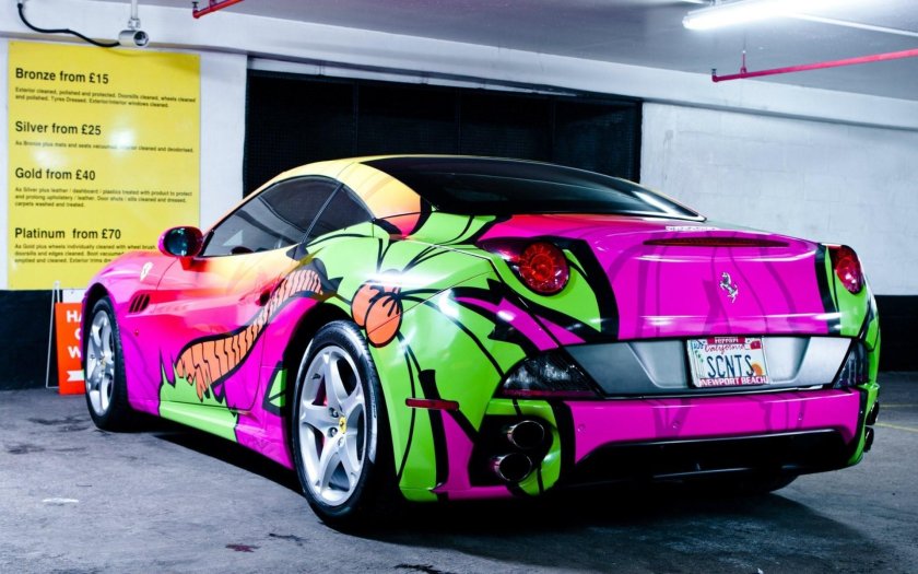 Яркие машины