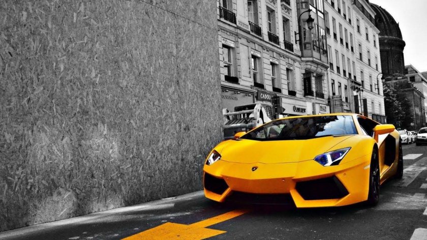 Ламборджини авентадор 4к