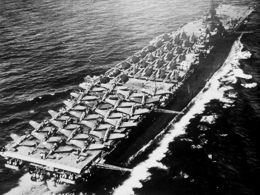 Авианосец Эссекс вторая мировая