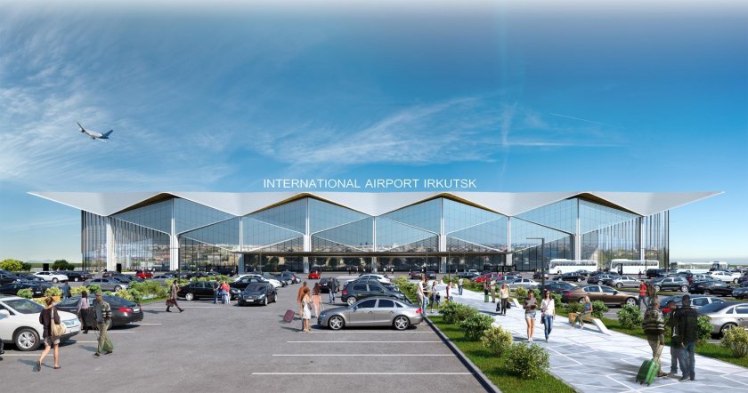 Новый терминал аэропорта иркутск