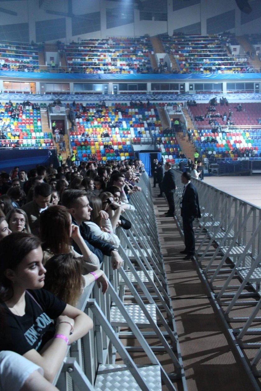 Фан зона Ледовый дворец Санкт-Петербург