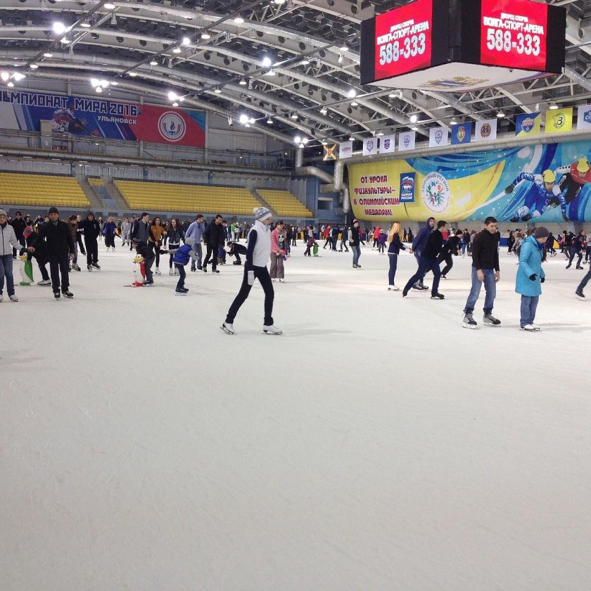Волга-спорт-Арена Ульяновск каток